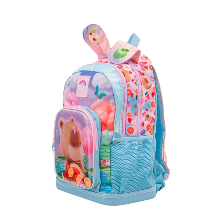 Mochila Escolar Filgo 2026 Air 18" Capibara Art.MO26-AIR-308